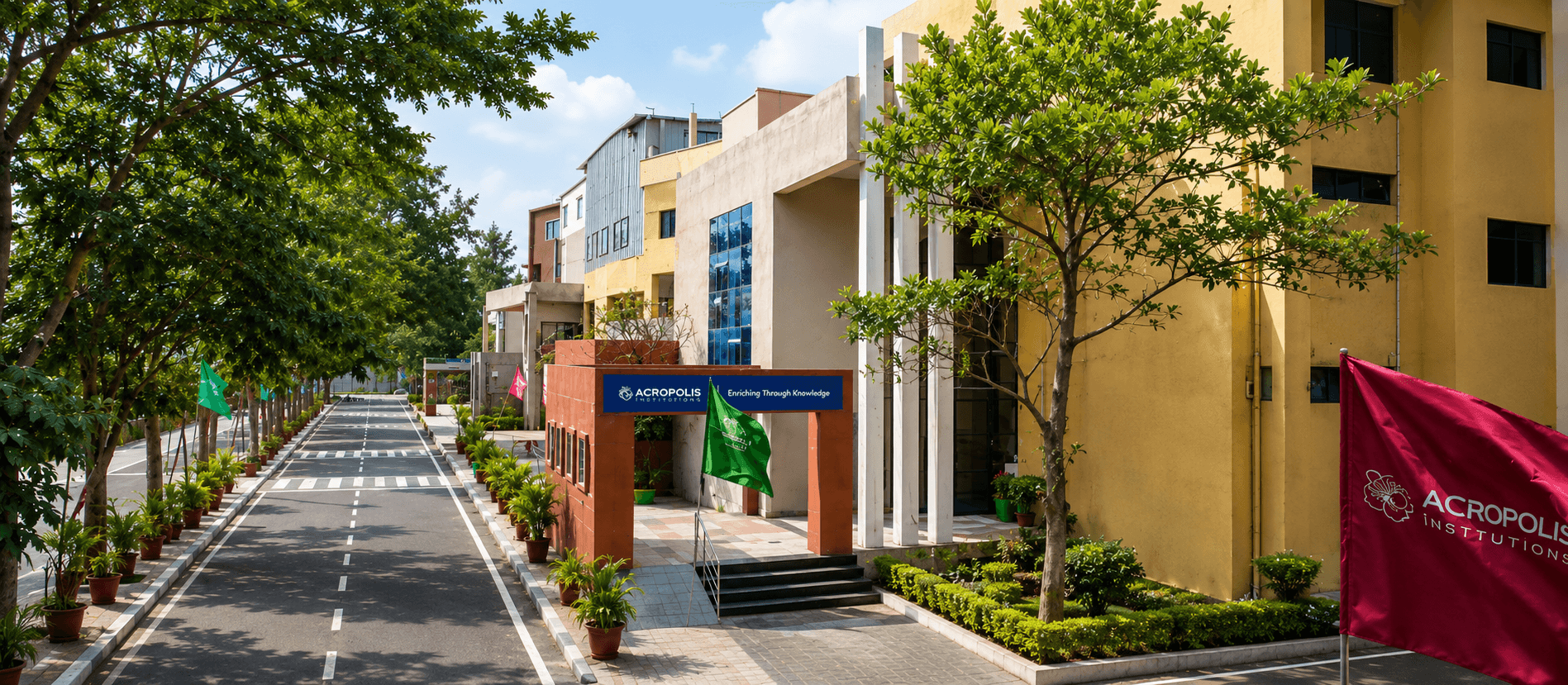 Acropolis Institute campus building
